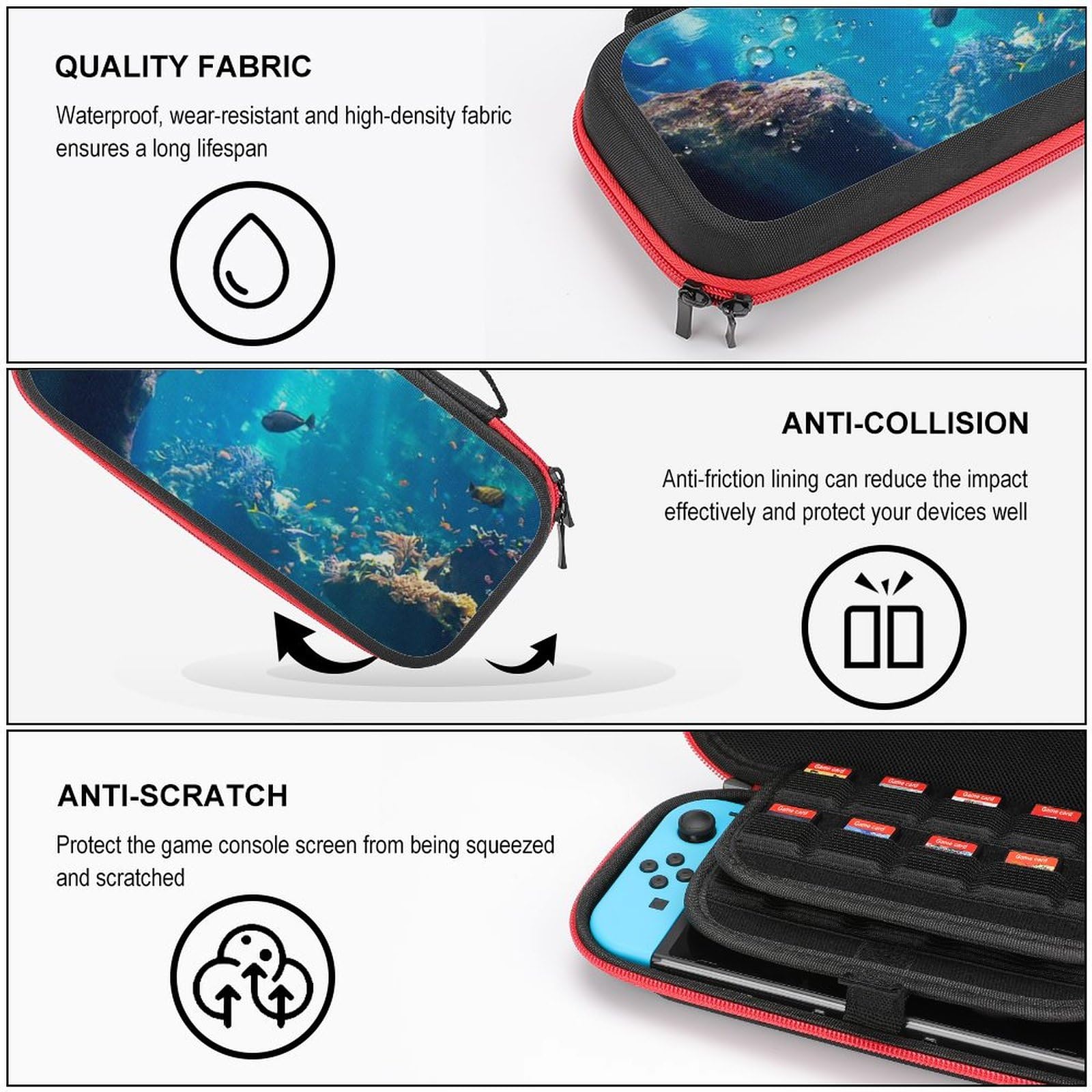 Nintendo Switch 本体 アクセサリ ケース 竿コン水族館バージョン Nintendo Switch 本体 アクセサリ ケース 竿コン水族館バージョン